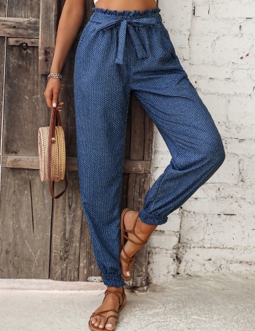 Pantaloni Shein, albastru