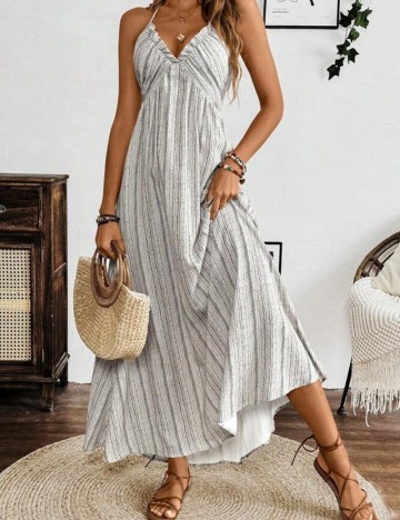 Rochie maxi Shein, mix culori