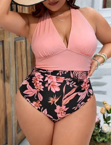 Costum de baie întreg Shein, mix culori