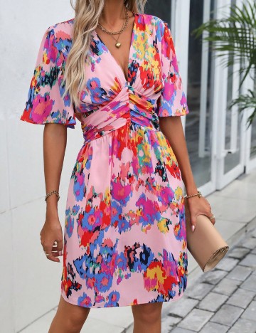 Rochie mini Shein, mix culori