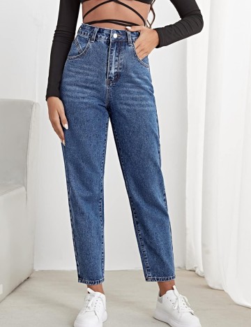 Jeans Shein, albastru