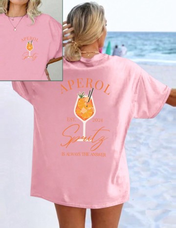 Tricou Shein, roz