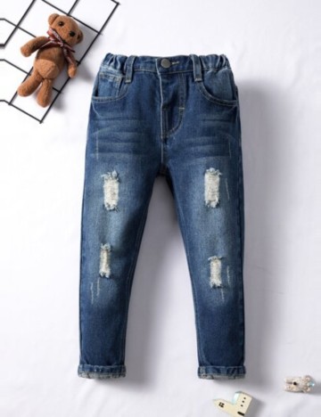 Jeans Shein, albastru