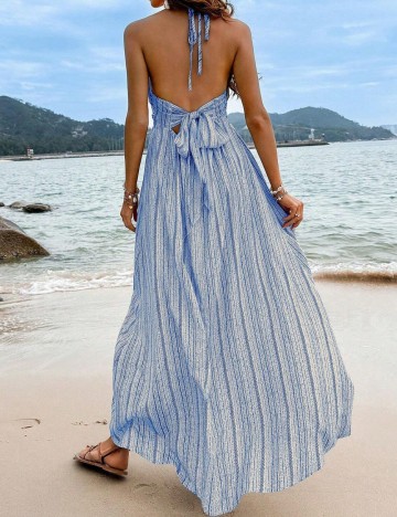 Rochie maxi Shein, albastru