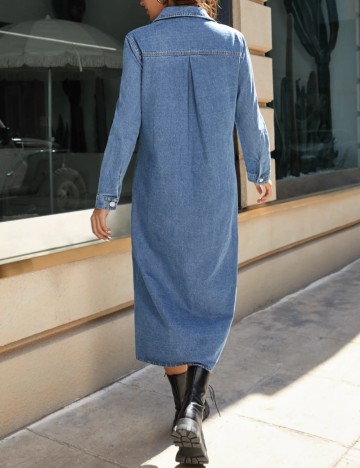 Rochie midi Shein, albastru