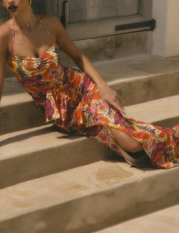 Rochie maxi MUSERA by Shein, mix culori