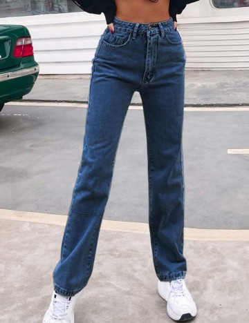 Jeans Shein, albastru