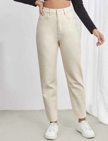 Jeans Shein, crem