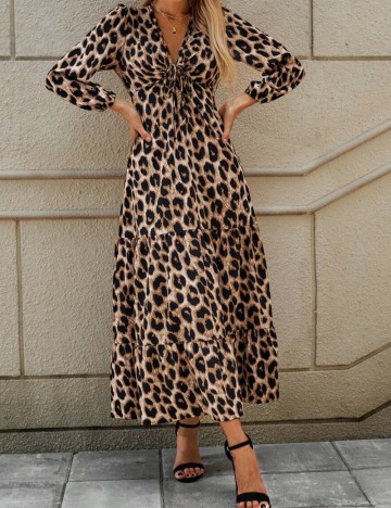 Rochie midi Shein, mix culori