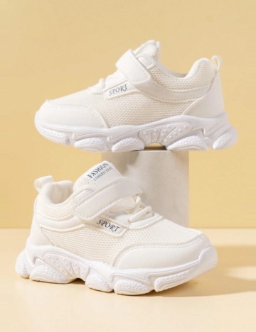 Pantofi Sport Shein, alb