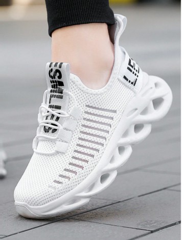 Pantofi Sport Shein, alb