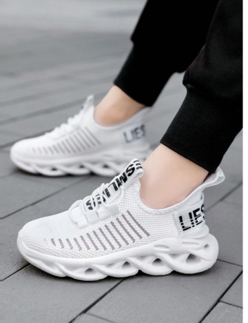 Pantofi Sport Shein, alb