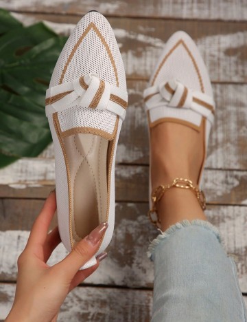 Pantofi Shein, bej