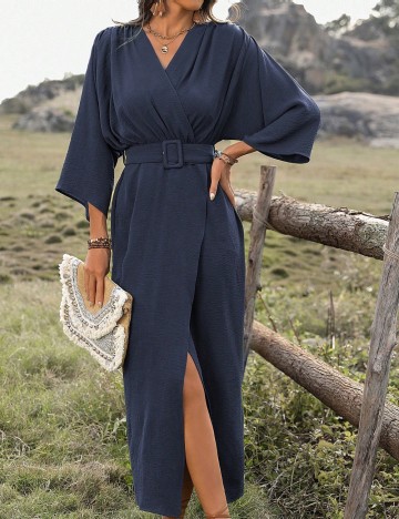 Rochie midi Shein, albastru