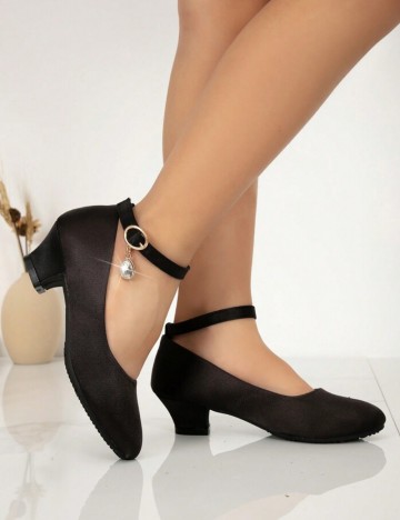 Pantofi cu toc Shein, negru
