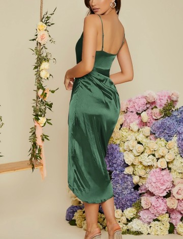 Rochie midi Shein, verde