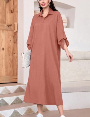 Rochie midi Shein, roz