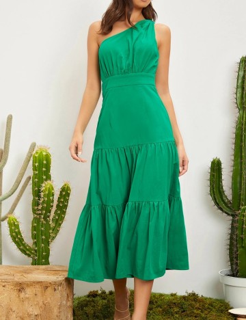 Rochie midi Shein, verde