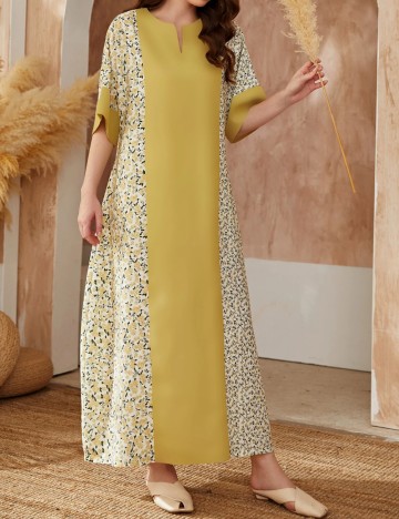 Rochie maxi Shein, galben