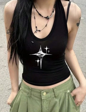 Top Shein, negru