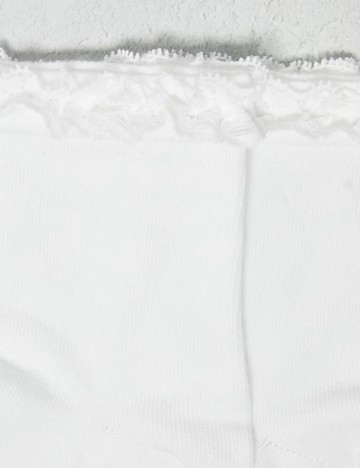 Set șosete ASOS, alb