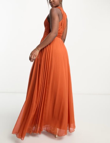 Rochie maxi ASOS, cărămiziu