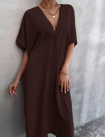 Rochie midi Shein, maro