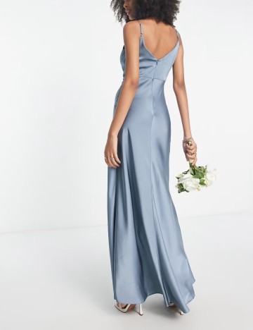 Rochie maxi ASOS, albastru