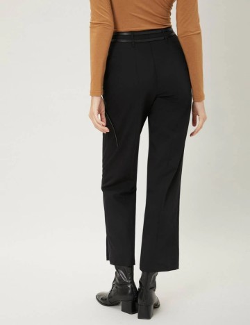 Pantaloni Office Shein, negru