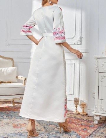 Rochie maxi Shein, mix culori