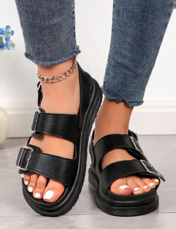 Sandale Shein, negru