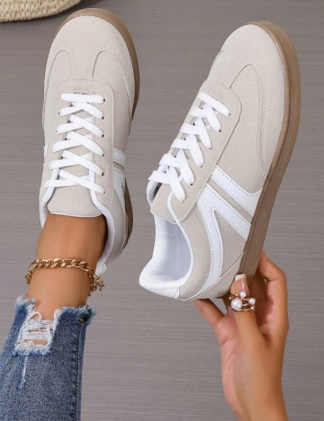 Pantofi Sport Shein, bej