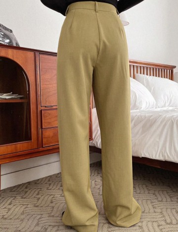 Pantaloni DAZY by Shein, verde