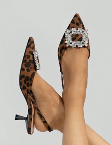 Pantofi cu toc Shein, mix culori