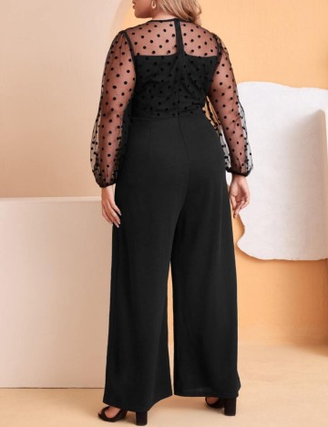 Salopetă Shein Curve+, negru