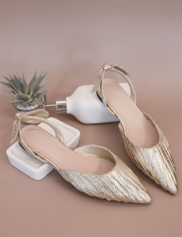 Pantofi Shein, auriu