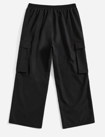 Pantaloni cargo Shein Curve+, negru