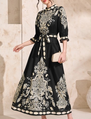 Rochie midi Shein, negru