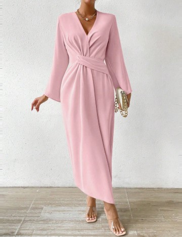Rochie midi Shein, roz