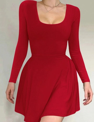 Rochie mini Shein, roșu