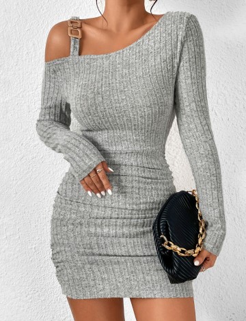 Rochie mini Shein, gri