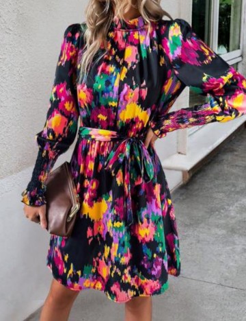 Rochie mini Shein, mix culori
