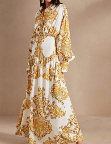 Rochie maxi Shein, alb