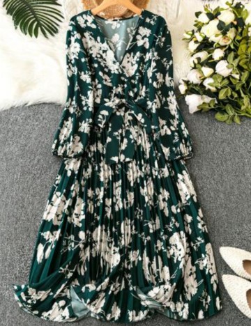 Rochie Shein Curve+, mix culori