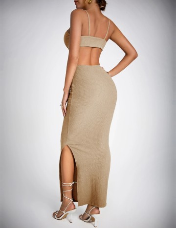Rochie maxi Shein, bej