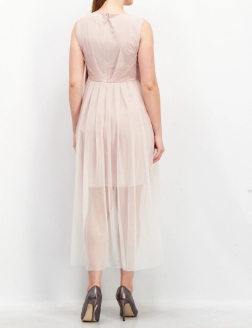 Rochie midi Vero Moda, roz