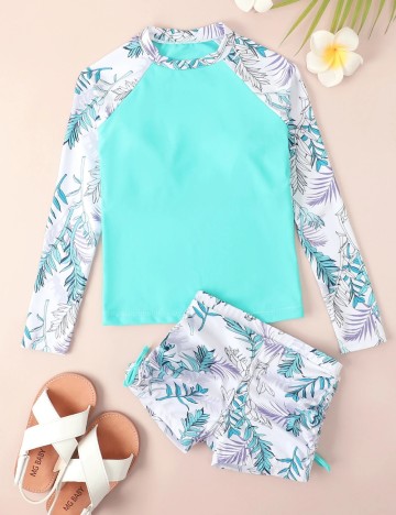 Costum de baie Shein, mix culori