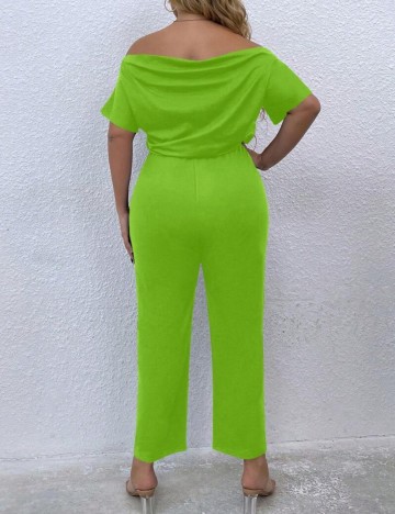 Salopetă Shein Curve+, verde