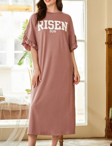 Rochie De Noapte Shein, roz