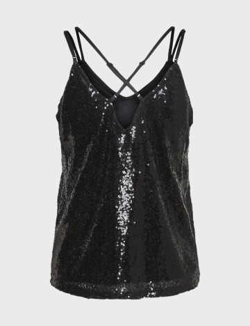Top Vero Moda, negru